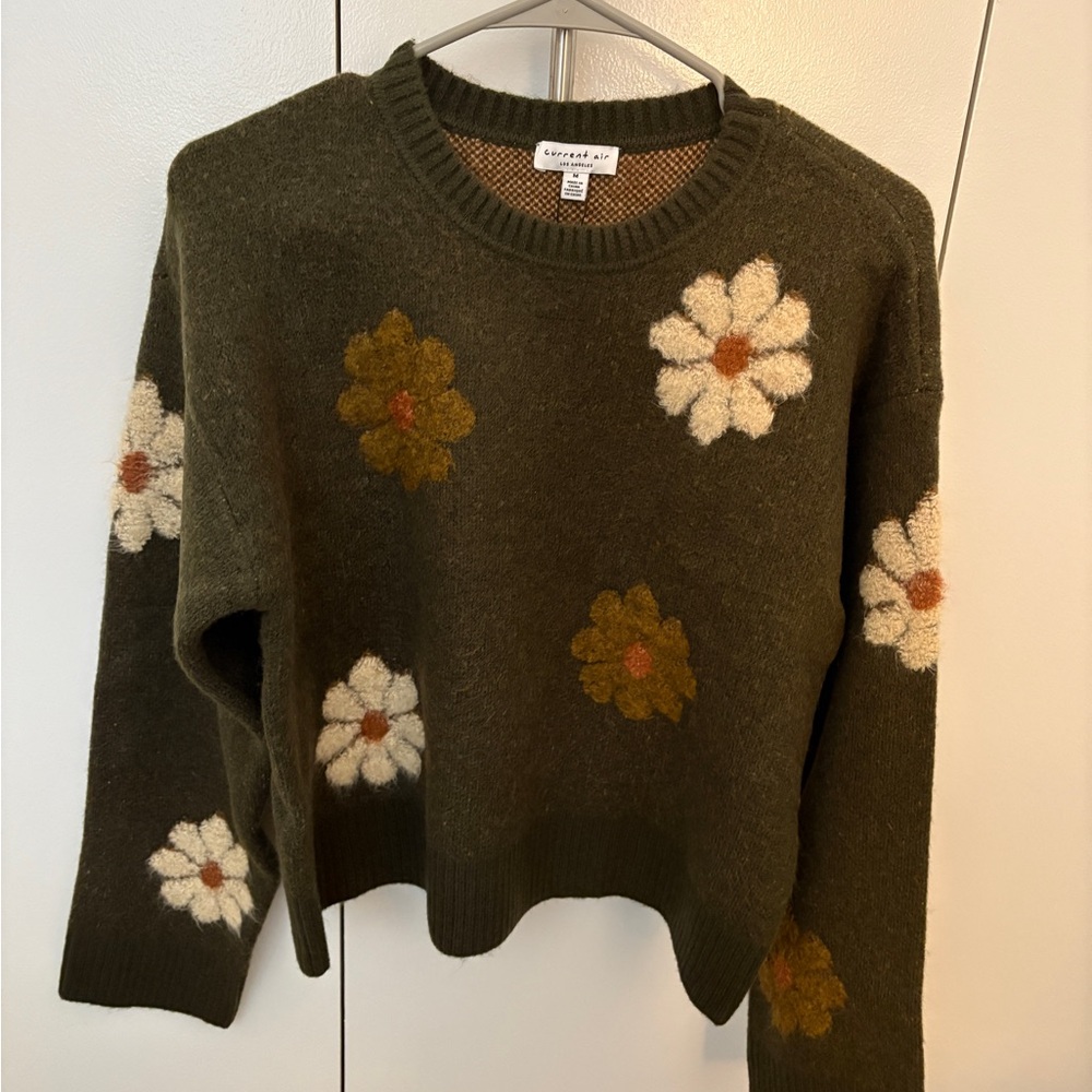 Daisy Embroidered Sweater